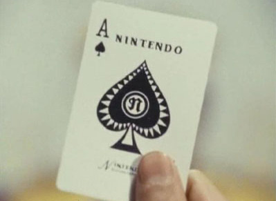 Uma das últimas cartas produzidas pela Nintendo.
