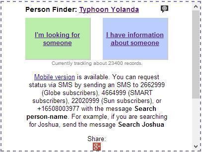 Google Person Finder: informações sobre desaparecidos alimentadas em tempo real