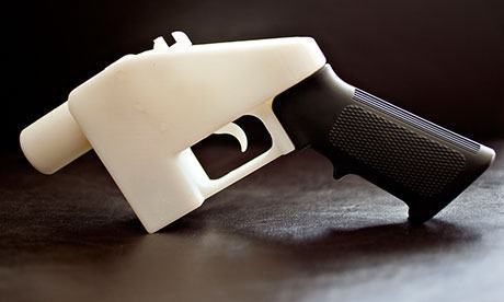 3D printed gun: Liberator gun, 2013 by Cody Wilson / Defence Distributed