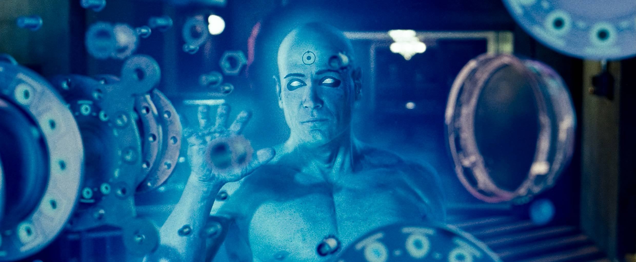 BILLY CRUDUP as Dr. Manhattan in Warner Bros. PicturesÕ, Paramount PicturesÕ and Legendary PicturesÕ ÒWatchmen,Ó distributed by Warner Bros. Pictures. PHOTOGRAPHS TO BE USED SOLELY FOR ADVERTISING, PROMOTION, PUBLICITY OR REVIEWS OF THIS SPECIFIC MOTION PICTURE AND TO REMAIN THE PROPERTY OF THE STUDIO. NOT FOR SALE OR REDISTRIBUTION.