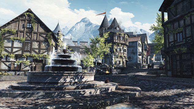 Elder Scrolls: Blades – Vista da cidade