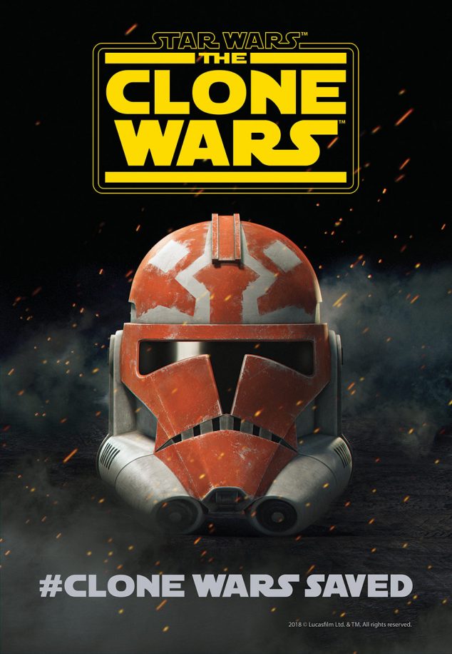 Poster da nova temporada de Star Wars: The Clone Wars