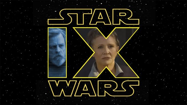 Montagem de Nick Ellis mostra Luke Skywalker e Leia Organa na marca de Star Wars, Episódio IX