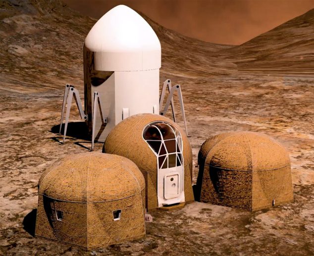 Concurso de Habitats 3D para Marte – Projeto vencedor do Team Zopherus 