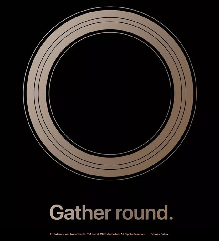 iPhone XS será lançado em evento no dia 12/09, este é o convite.
