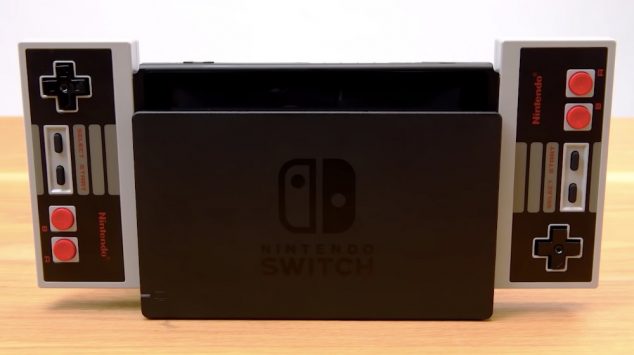 Controles NES para Nintendo Switch. 