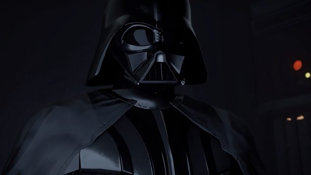 Lord Vader em Vader Immortal: A Star Wars VR Series, jogo que será lançado com o Oculus Quest ano que vem.