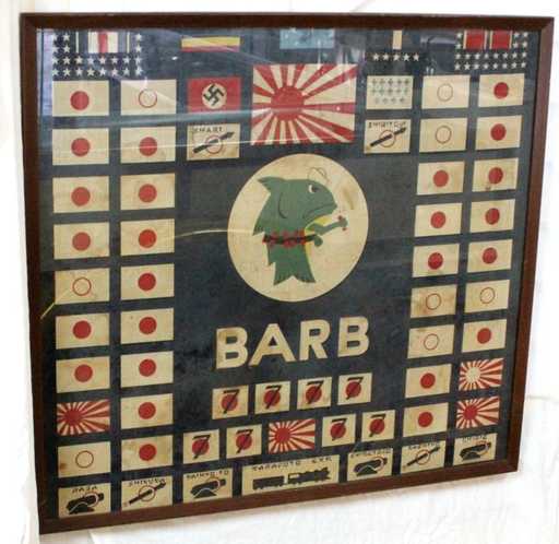 Combat flag / USS Barb