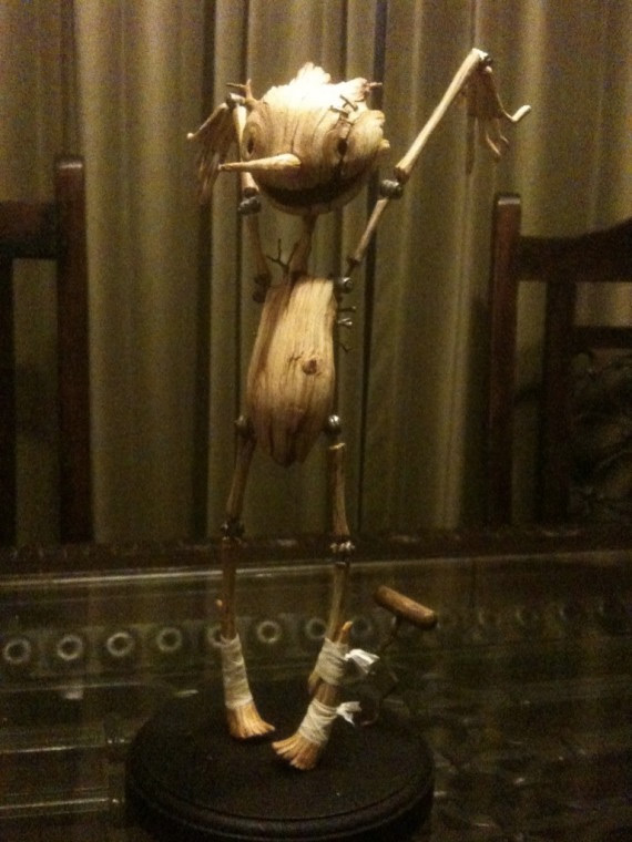 Boneco do Pinóquio do filme de Guillermo del Toro terá o design de Gris Grimly.