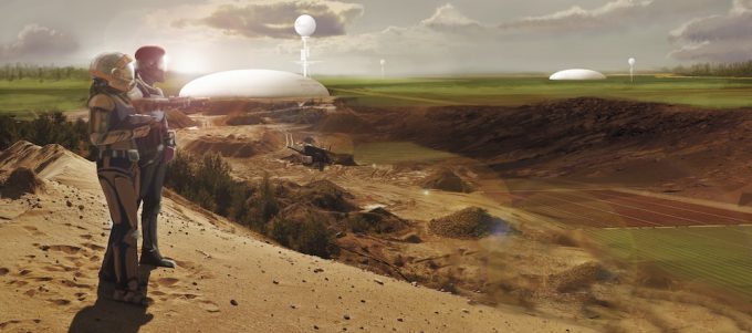 Imagem do jogo Terraforming Mars. 
