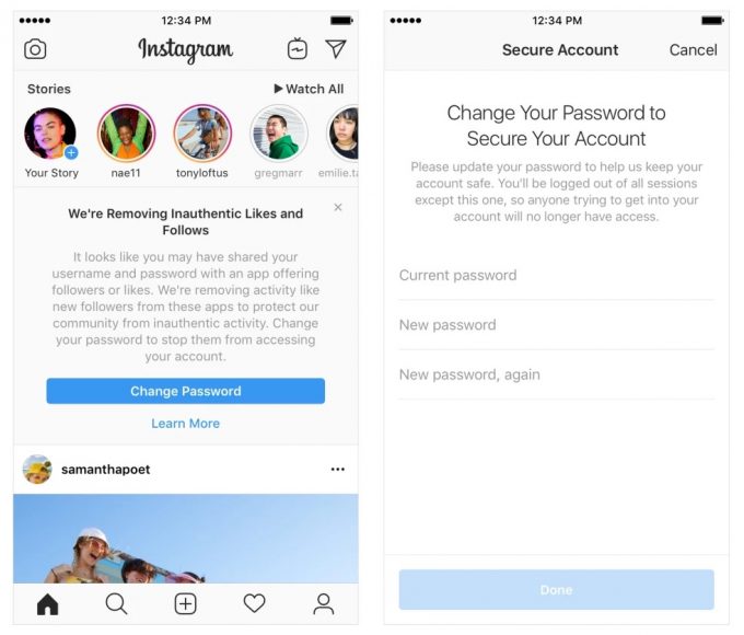 Instagram promete acabar com sites que vendem curtidas e seguidores falsos usando ferramenta própria. 