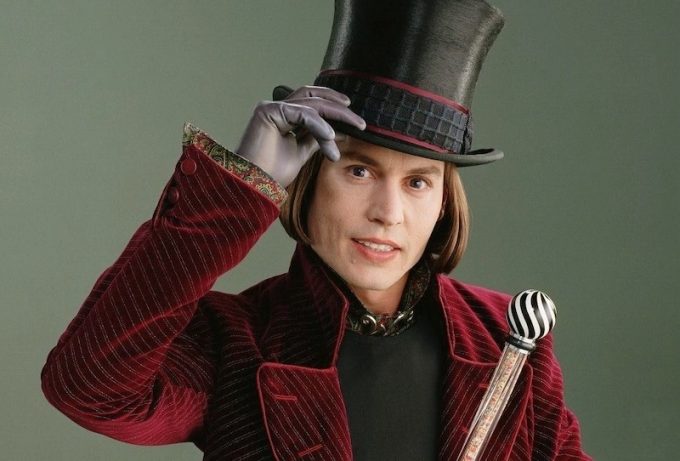 Willy Wonka de Johnny Depp