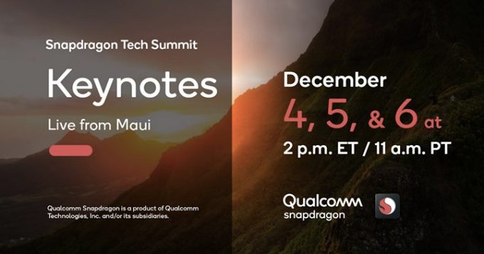 Qualcomm vai transmitir ao vivo o Snapdragon Summit 2018