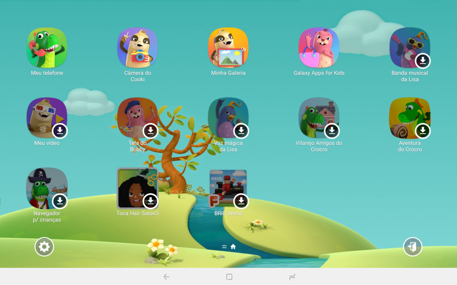 Samsung / modo Kids do Galaxy Tab A 10.5"