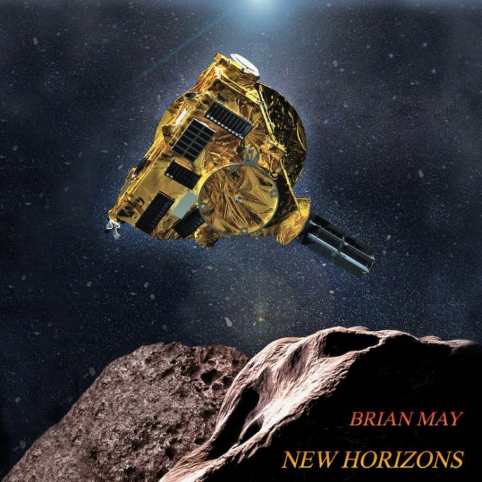 Novo single de Brian May em 20 anos se chama New Horizons, e é uma homenagem a sonda que passou por Plutão e hoje chega a Ultima Thule