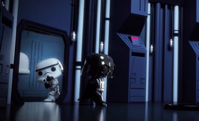 Darth Vader (em versão Pop!) será um dos personagens do filme da Funko
