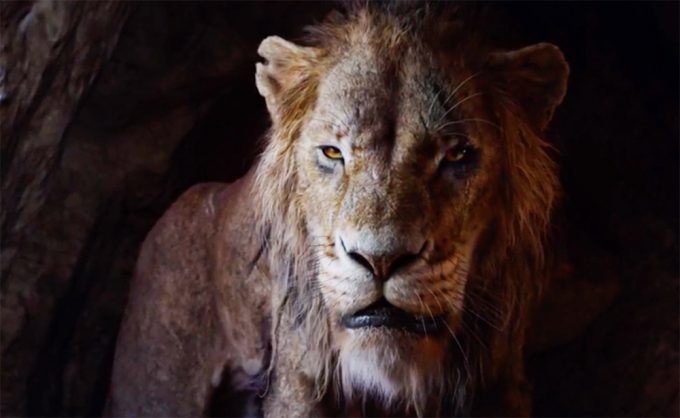 Scar está diferentão na versão live-action de O Rei Leão