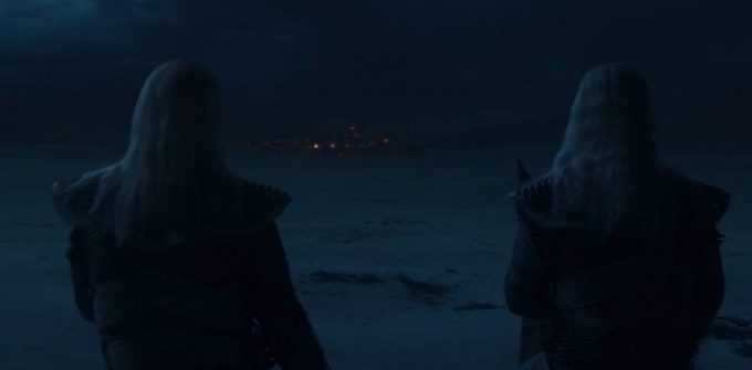 White walkers em cena do oitavo episódio de Game of Thrones