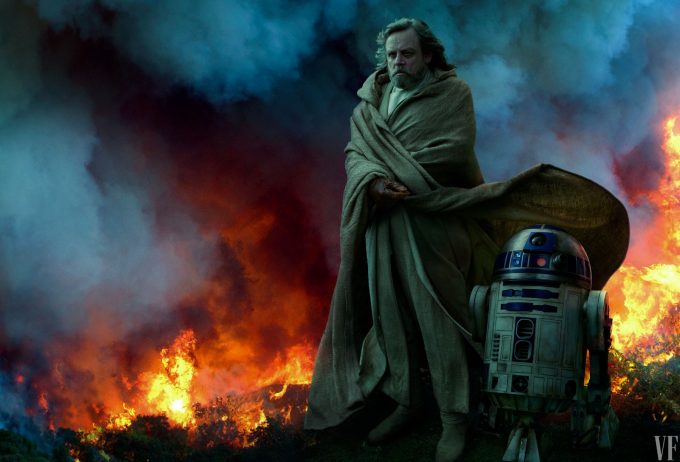 Mark Hammil em cena de Star Wars: A Ascensão Skywalker