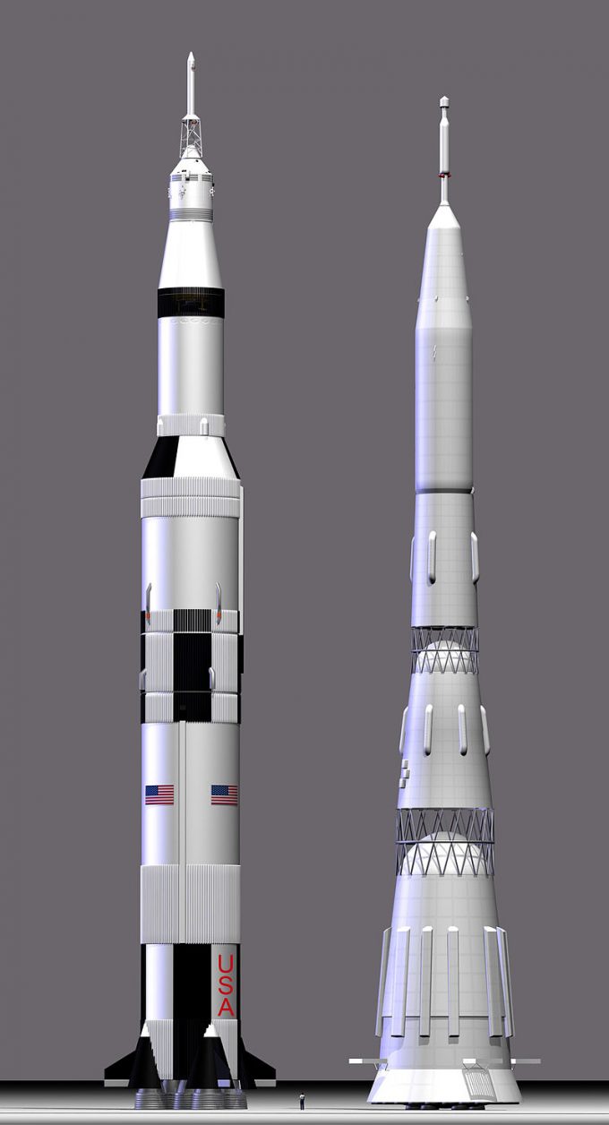Saturn V e N-1