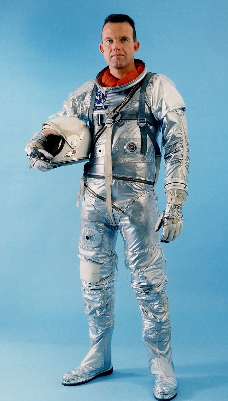 roupa de astronauta do Projeto Mercury