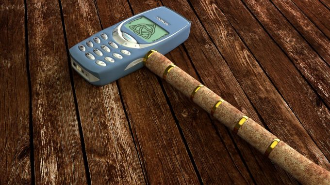 Mjolnir Nokia 3310 / celular antigo