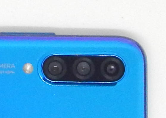 close da câmera do Huawei P30 Lite