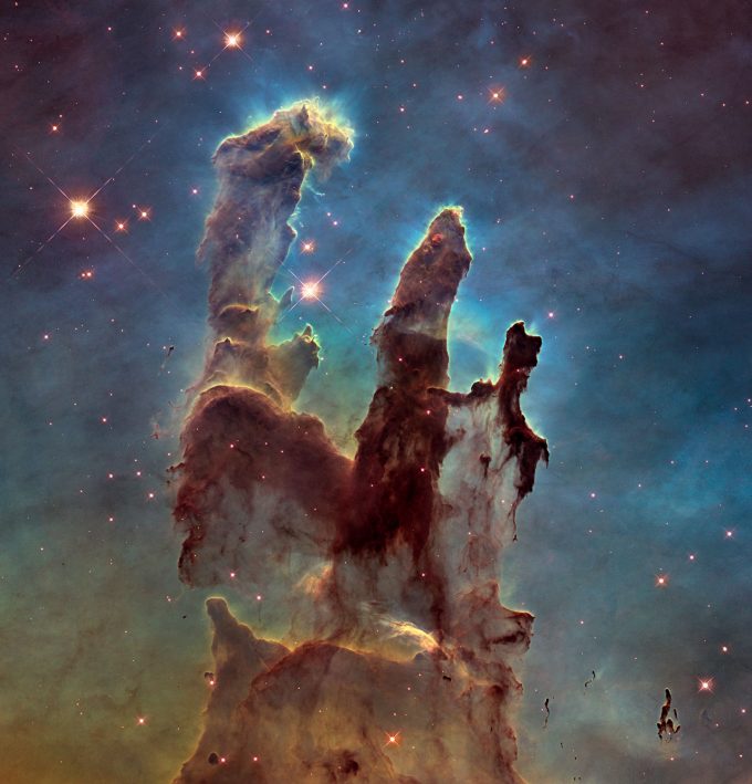 Nebulosa Águia vista pelo Hubble