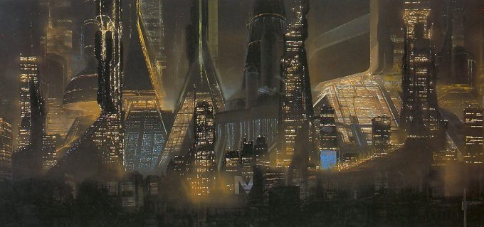 Arte do artista para Blade Runner