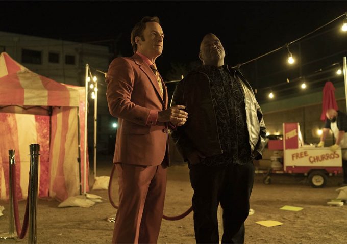 Jimmy/Saul e Huell em cena de Better Call Saul