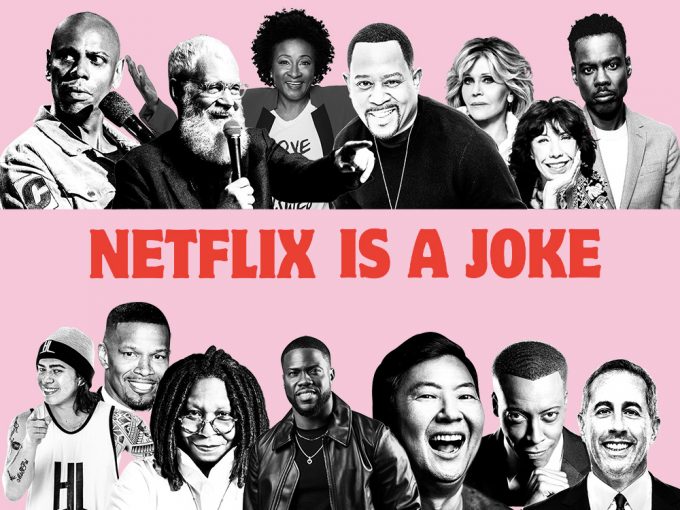 algumas das atrações do Festival Netflix is a Joke