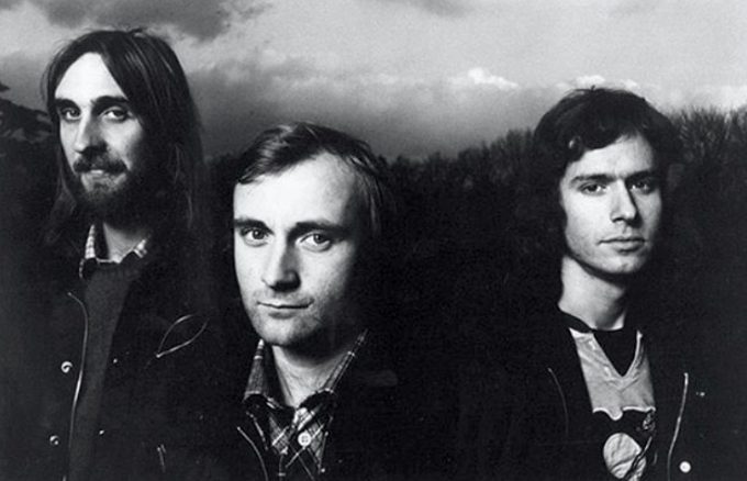 Genesis em foto de divulgação do disco ...And Then There Were Three...
