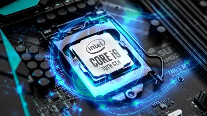 Intel / processador Core i9 de 10ª geração / Trump