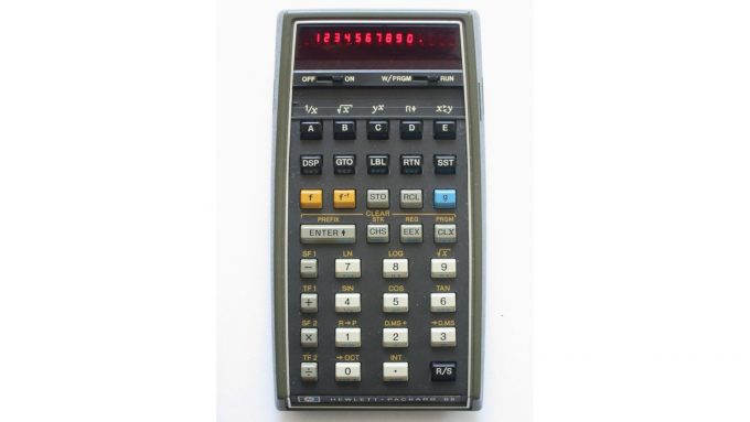 Hewlett-Packard / calculadora programável HP-65