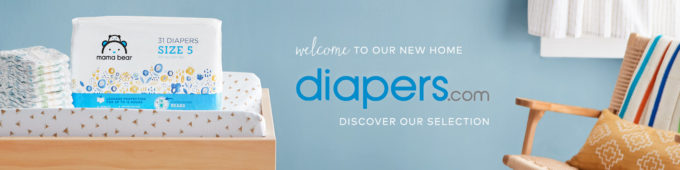 Banner da Diapers.com