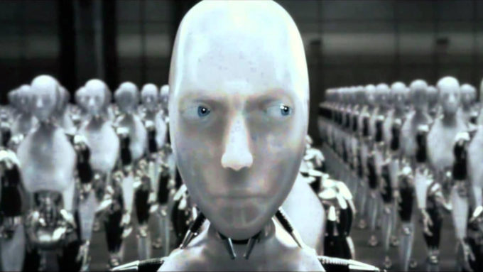 Cena do filme "Eu, Robô" (Crédito: Reprodução/20th Century Studios/Disney)