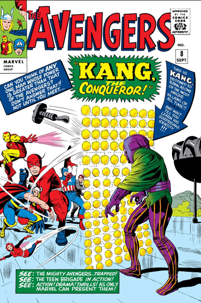 Marvel / Disney / Avengers Vol. 1 #8 / kang o conquistador
