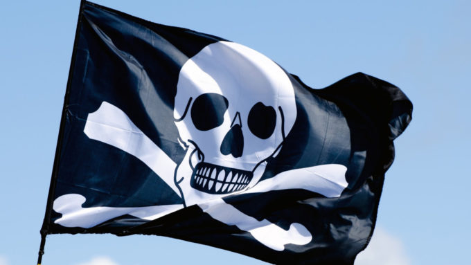 PubliDomainPictures / bandeira pirata / Jolly Roger / Pixabay / pirataria
