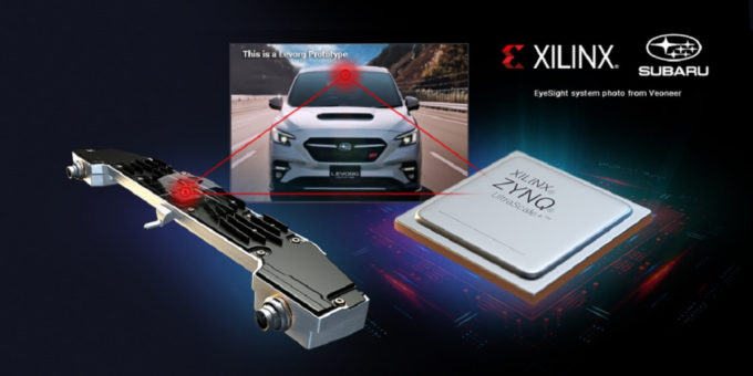 Subaru Levorg usa soluções da Xilinx (Imagem: Xilinx/Divulgação)