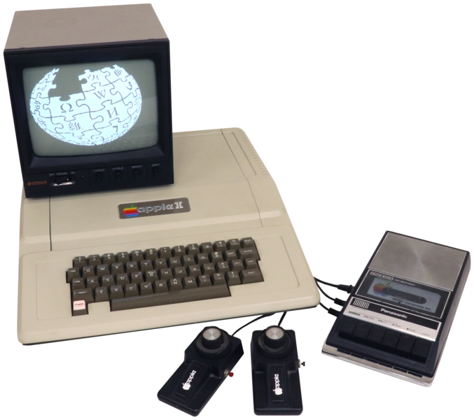 O Apple II era exatamente assim, mas era um trambolho. E caro (Crédito: FozzTexx/Wikimedia Commons)