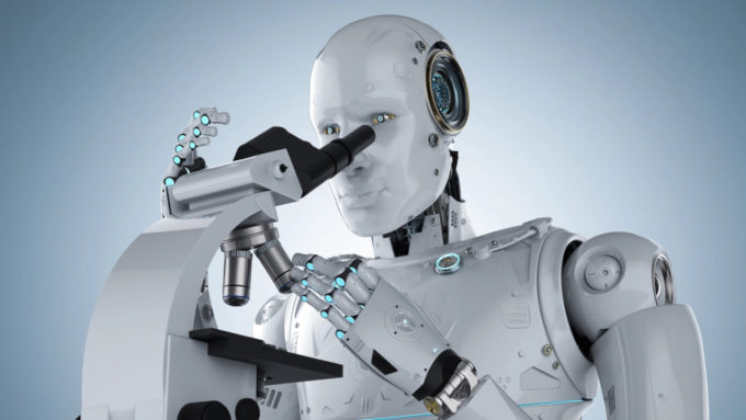 Robô pesquisador (Crédito: Shutterstock)