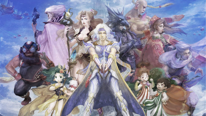 O elenco principal de Final Fantasy IV (Crédito: Divulgação/Square Enix)