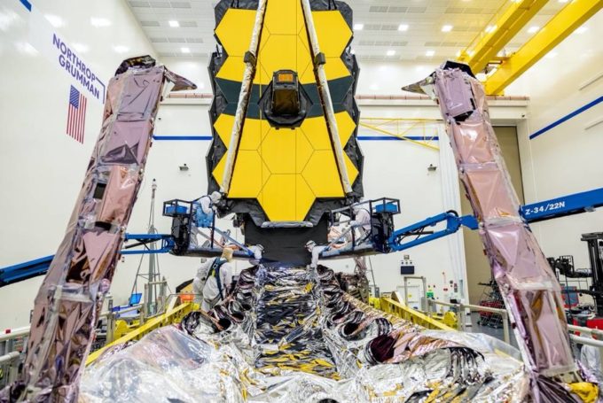 A NASA ainda não sabe quando o James Webb será lançado (Chris Gunn/NASA)