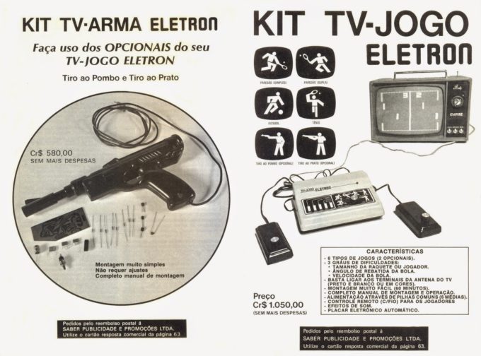 Anúncio de kit do TV-Jogo (Crédito: Reprodução/acervo internet)