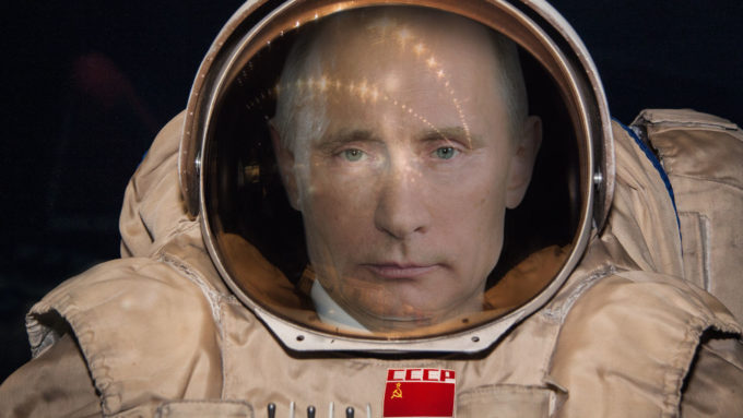 Não se engane: com ou sem Rogozin ou Borisov, quem manda no programa espacial russo é o Putin (Crédito: stux/Pixabay)