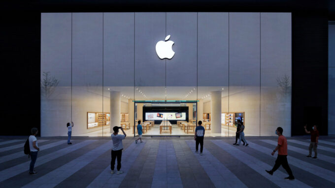 Apple Store em Changsha, na província de Hunan, inaugurada em setembro de 2021 (Crédito: Divulgação/Apple)
