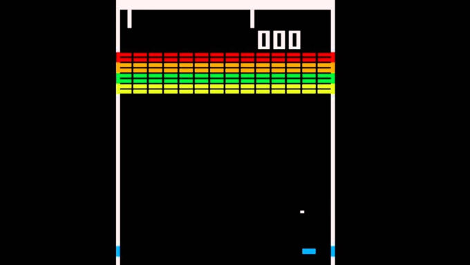 Breakout foi lançado para Arcade em 1976; Woz é reconhecido como único desenvolvedor do game, com base nos conceitos de Nolan Bushnell e Steve Bristow (Crédito: Reprodução/Atari)