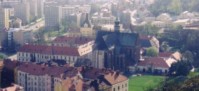 Mosteiro de São Tomé em Brno, República Tcheca; Mendel foi seu abade mais ilustre (Crédito: Gareth Simkins/Wikimedia Commons)