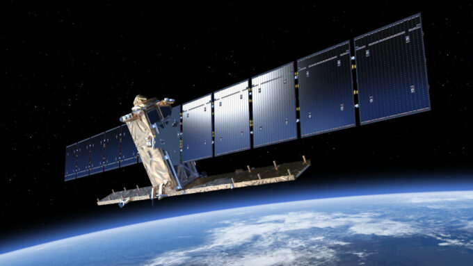 O sistema de satélites Copernicus, do qual o Sentinel-1B fazia parte (sua missão foi encerrada recentemente), é um dos projetos financiados pelo Horizon Europe (Crédito: European Space Agency)
