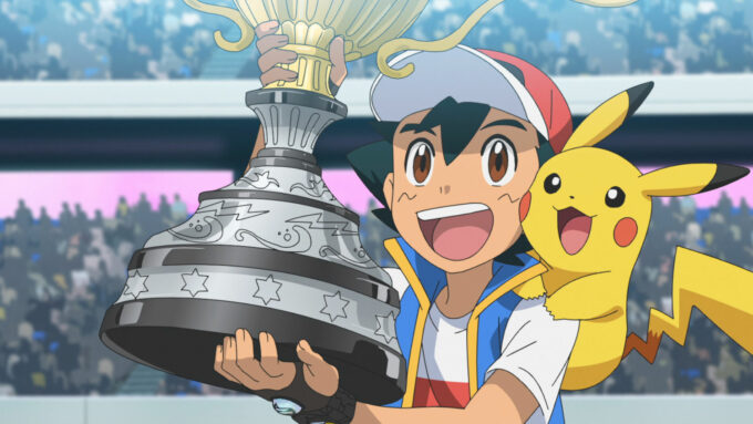 Ash passou 25 anos com 10 anos de idade, até se tornar o treinador N.º 1 do mundo. Qual a sua desculpa? (Crédito: Divulgação/The Pokémon Company/TV Tokyo)